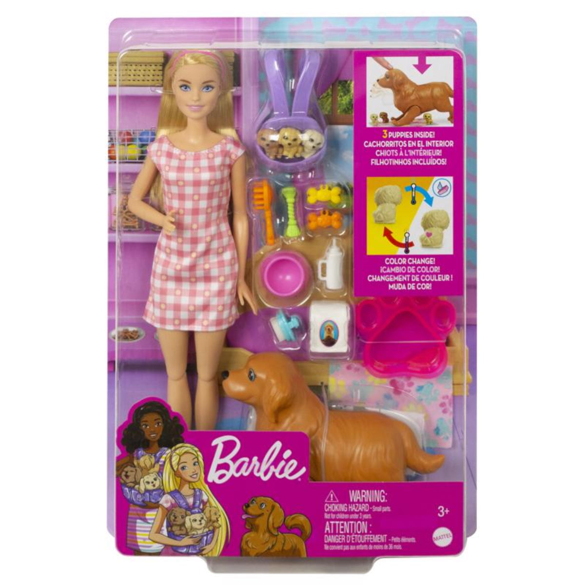 Barbie_Newborn_Pups_Playset Barbie Newborn Pups Playset