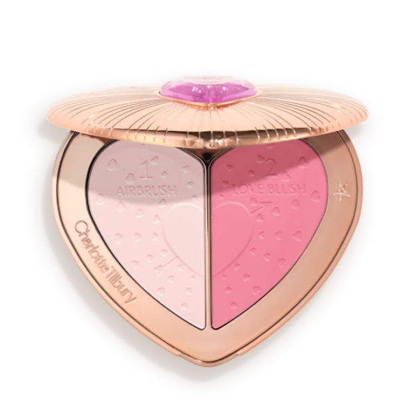 CHARLOTTE TILBURY BEAUTY SOULMATES FACE PALETTE BLUSH (flawless pink)