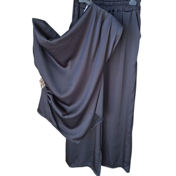 Black Satin Set