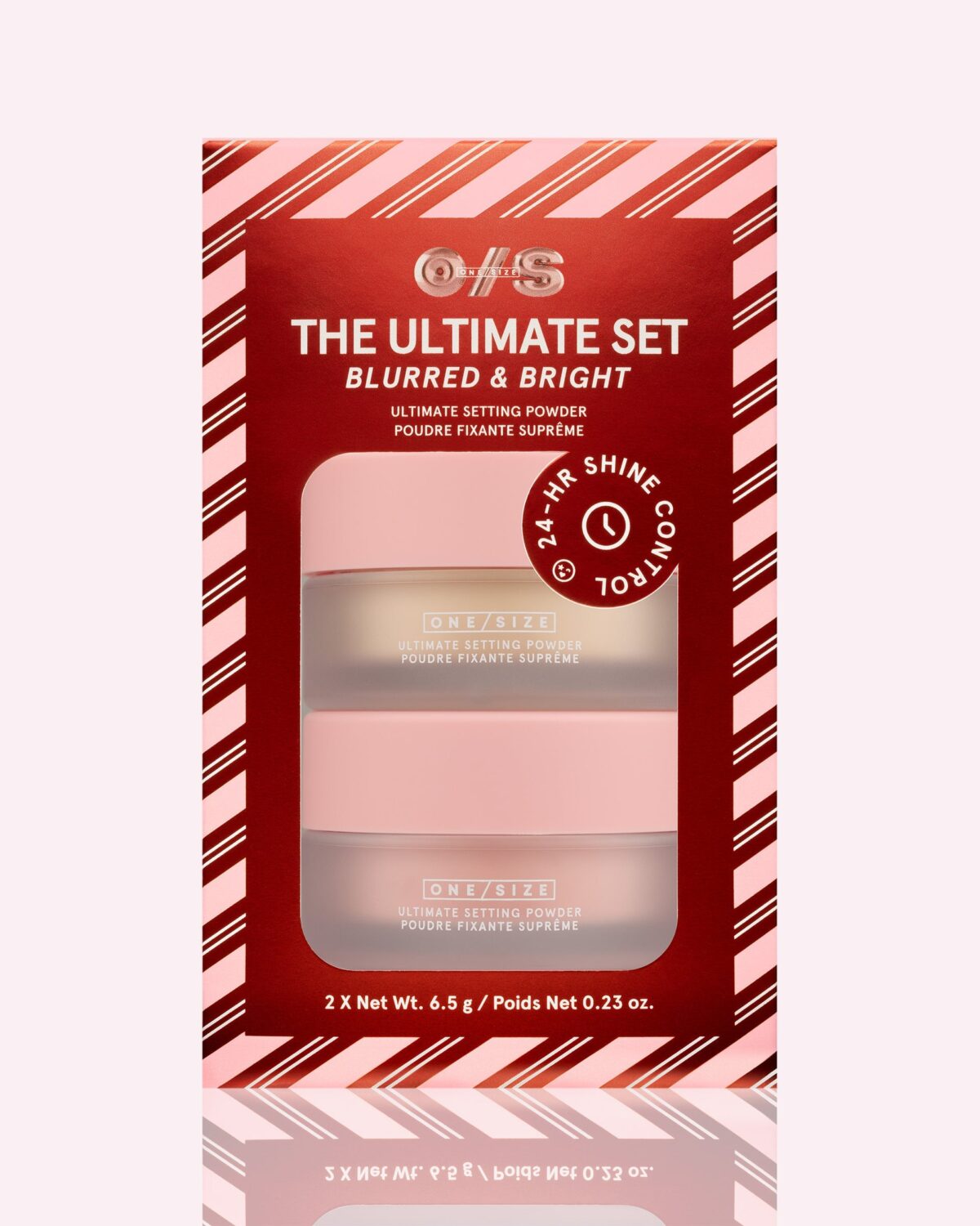 ONE/SIZE BY PATRICK STAR BLURRED & BRIGHT SET ( TRANSCLECENT /ULTRA PINK)