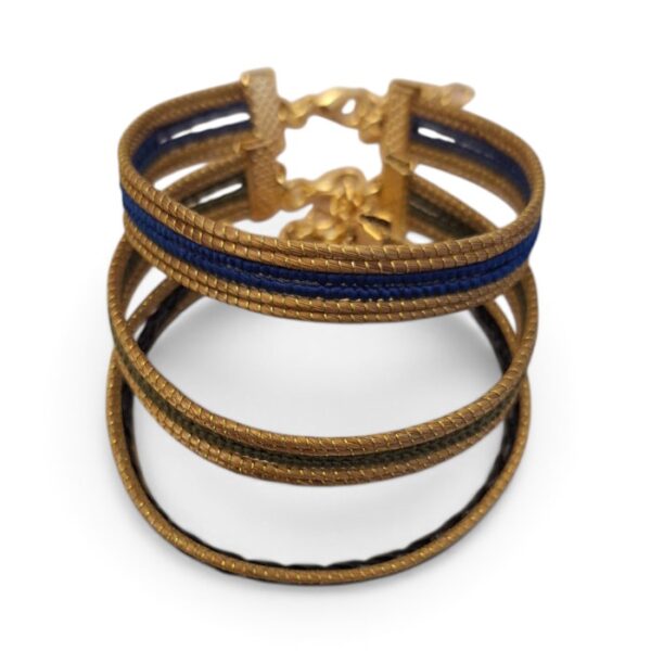 Multicolor Capim Dourado Bracelet Set