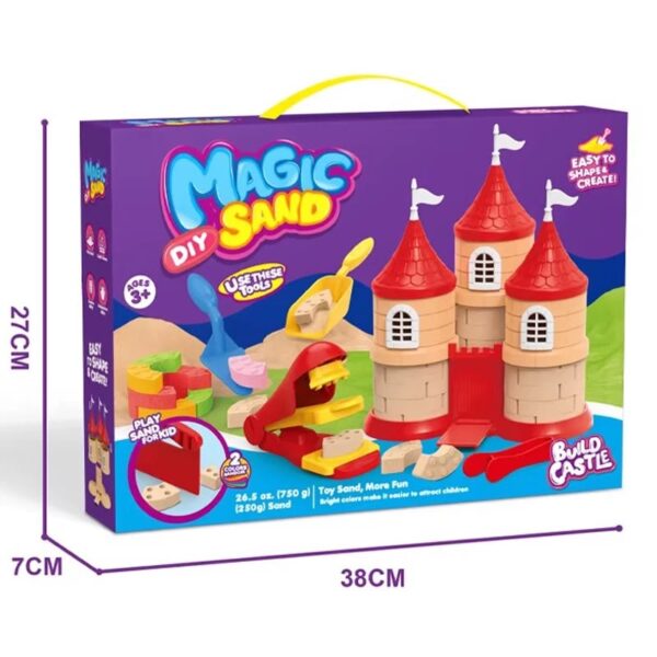 Build Castle Magic Sand