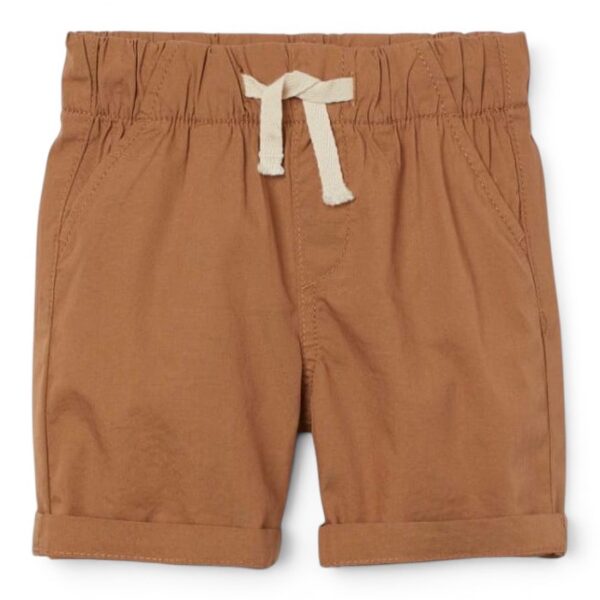 H&M Cotton Pull-On Shorts Camel