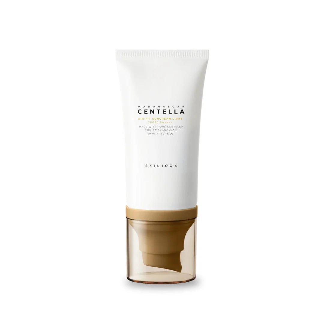 CENTELLA-AIR-FIT-SUNCREAM-LIGHT-SPF30-PA-SKIN1004.jpg.webp Centella Air - fit Sunscrean Light - Image 1