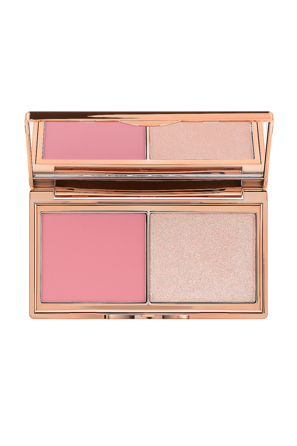 CTIL-WU386_V1 CHARLOTTE TILBURY MINI HOLLYWOOD BLUSH & GLOW (FAIR MEDIUM)
