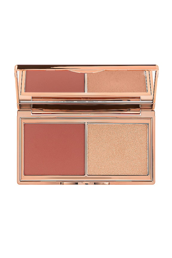 CTIL-WU387_V1 CHARLOTTE TILBURY MINI HOLLYWOOD BLUSH & GLOW (TAN-DEEP)
