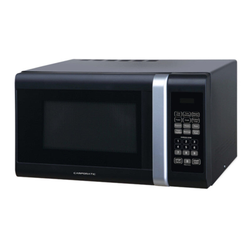 CampomaticMicrowave-3 Campomatic 23L Digital Microwave – 700W Power, Black