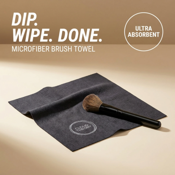 Cloud Theory Microfiber Brush Cleaning towel