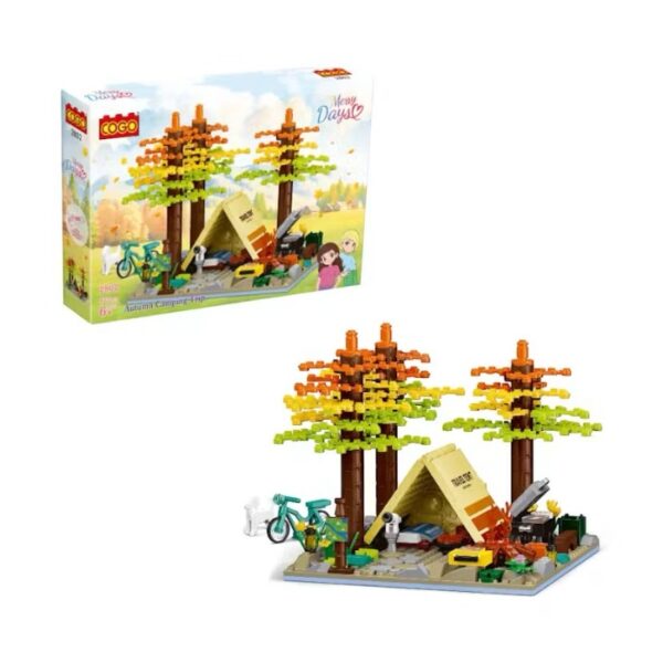 Autumn Camping Building Block Set – COGO