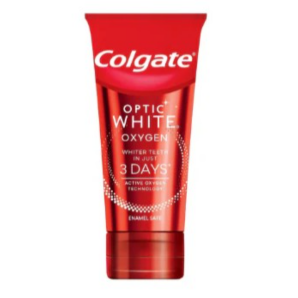 Colgate Optic White Oxygen Whitening Toothpaste 50ml Enamel Safe