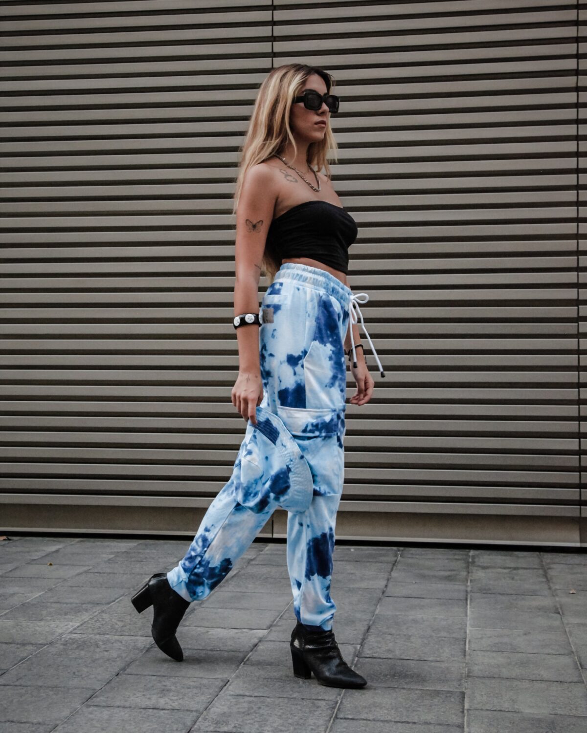 D51B73D0-4701-4C34-9D6C-BEF9A35D50A6_9615b13c-9680-4a93-a89e-76916ba865f2 Tie-Dye Sweatpants - Light Blue