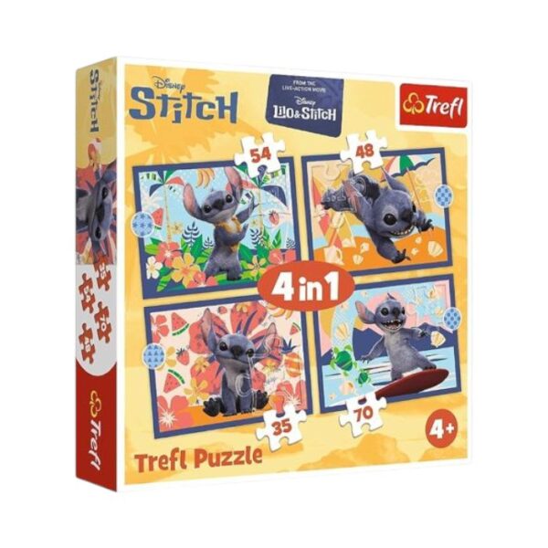 Disney Lilo & Stitch 4-in-1 Puzzle