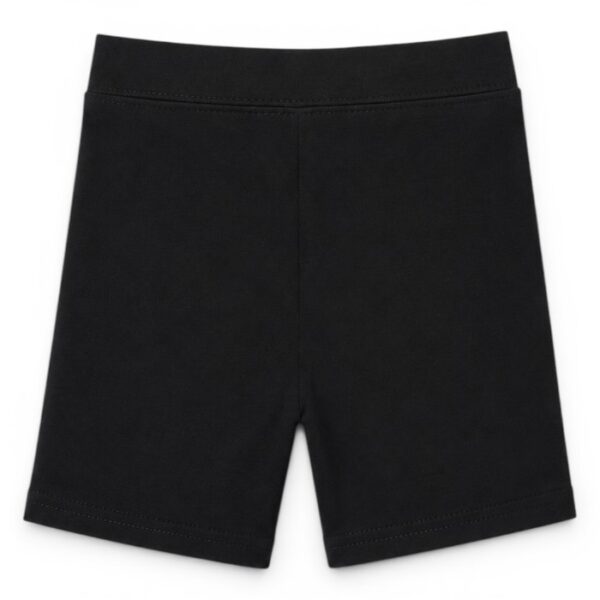 George Girls Black Cotton Cycling Shorts