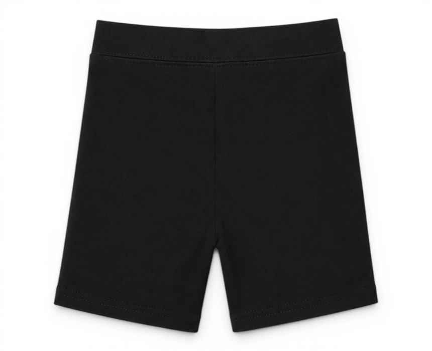 E9D28DA2-8EEC-46CC-9D3B-D9EA1D7D2BB6 George Girls Black Cotton Cycling Shorts - Image 1