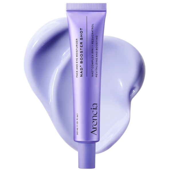 Arencia NAD+ Booster Shot, Firming & Revitalizing Face Serum with Resveratrol, 30ml