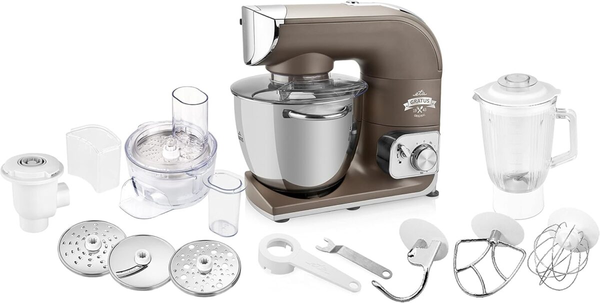 ETAGratusFoodProcessor-1200W ETA Gratus Multifunction Kitchen Machine, 1200 W