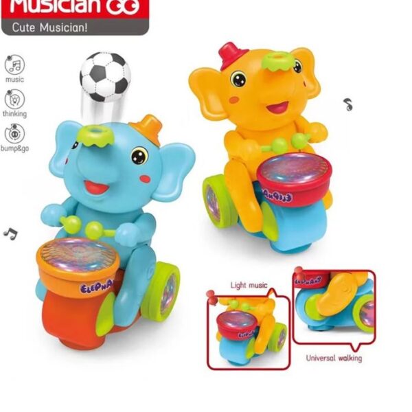 Musical Elephant Light Up Toy