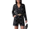 Embroidered Boho Bermuda - Image 