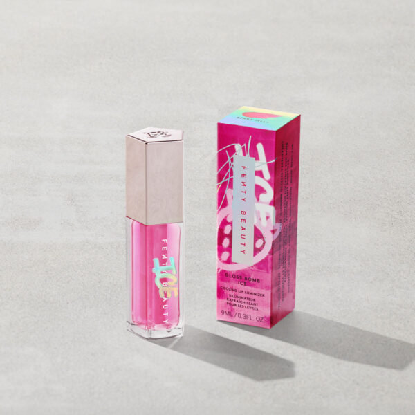 FENTY GLOSS BOMB ICE COOLING LIP LUMINIZER (BERRY JELLY)