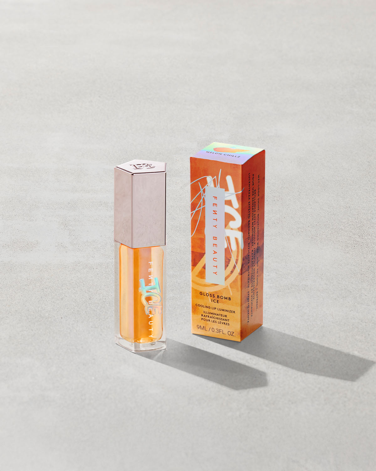 FB_SMR25_T2PRODUCT_ECOMM_LE-FRUITZ_GB-MELON-CHILLZ_1200x1500_72DPI FENTY GLOSS BOMB ICE COOLING LIP LUMINIZER (MELON CHILIZ)