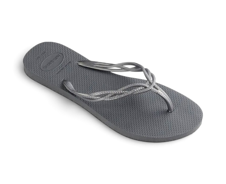 Flash-sweet-grey-1.jpg Black Flip Flops, Women - Image 1