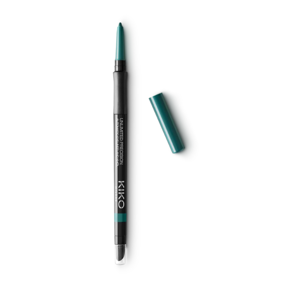 KIKO MILANO UNLIMITED PRECISION AUTOMATIC EYELINER & KHOL (10-FOREST GREEN)