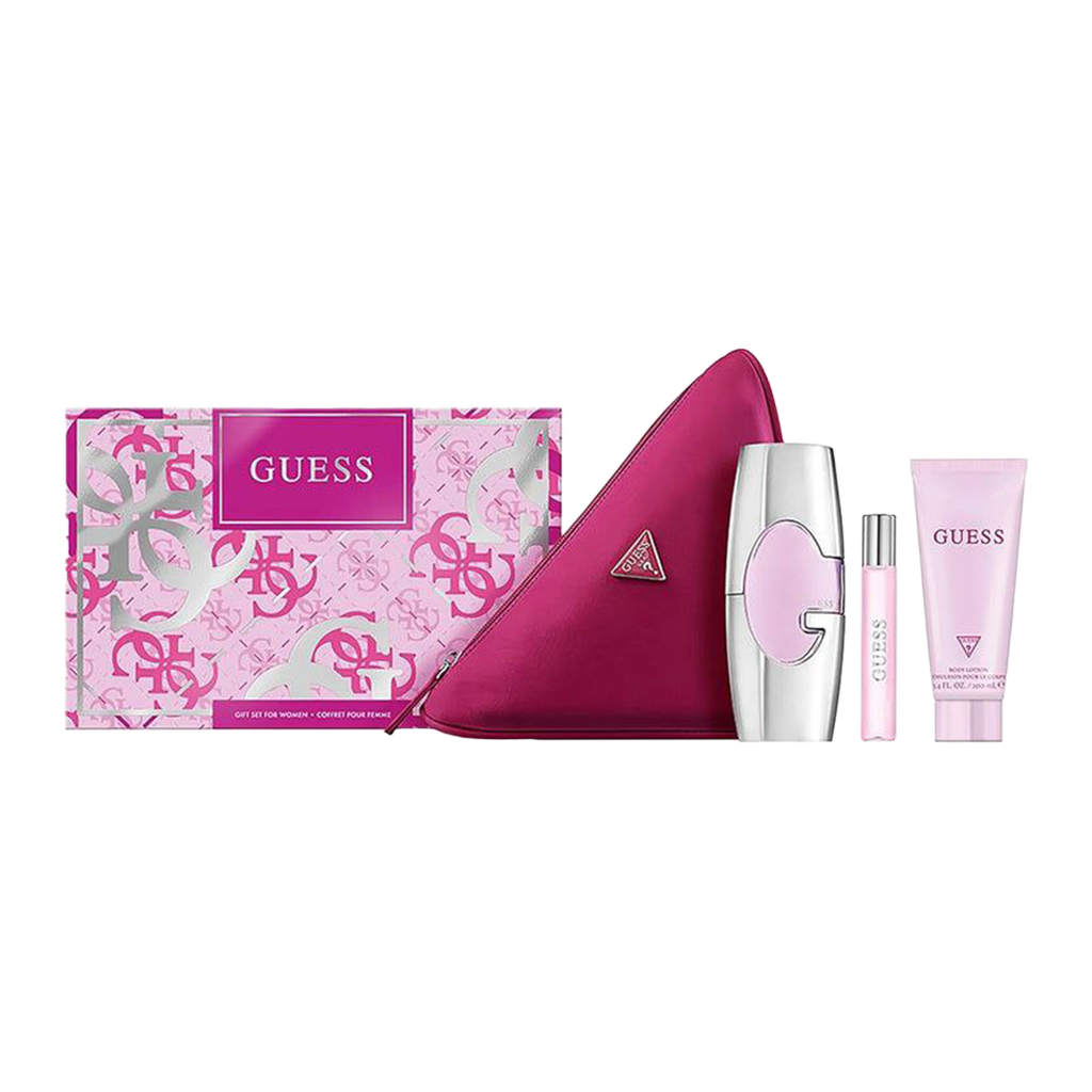GuessPinkWomen_sGiftSet GUESS PINK WOMEN GIFT SET FOR HER
