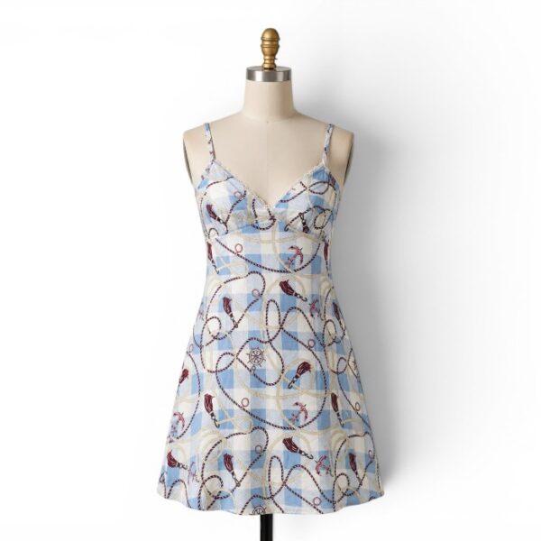 Cotton Nightshirt Blue