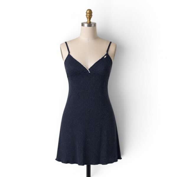 Cotton Nightshirt Navy