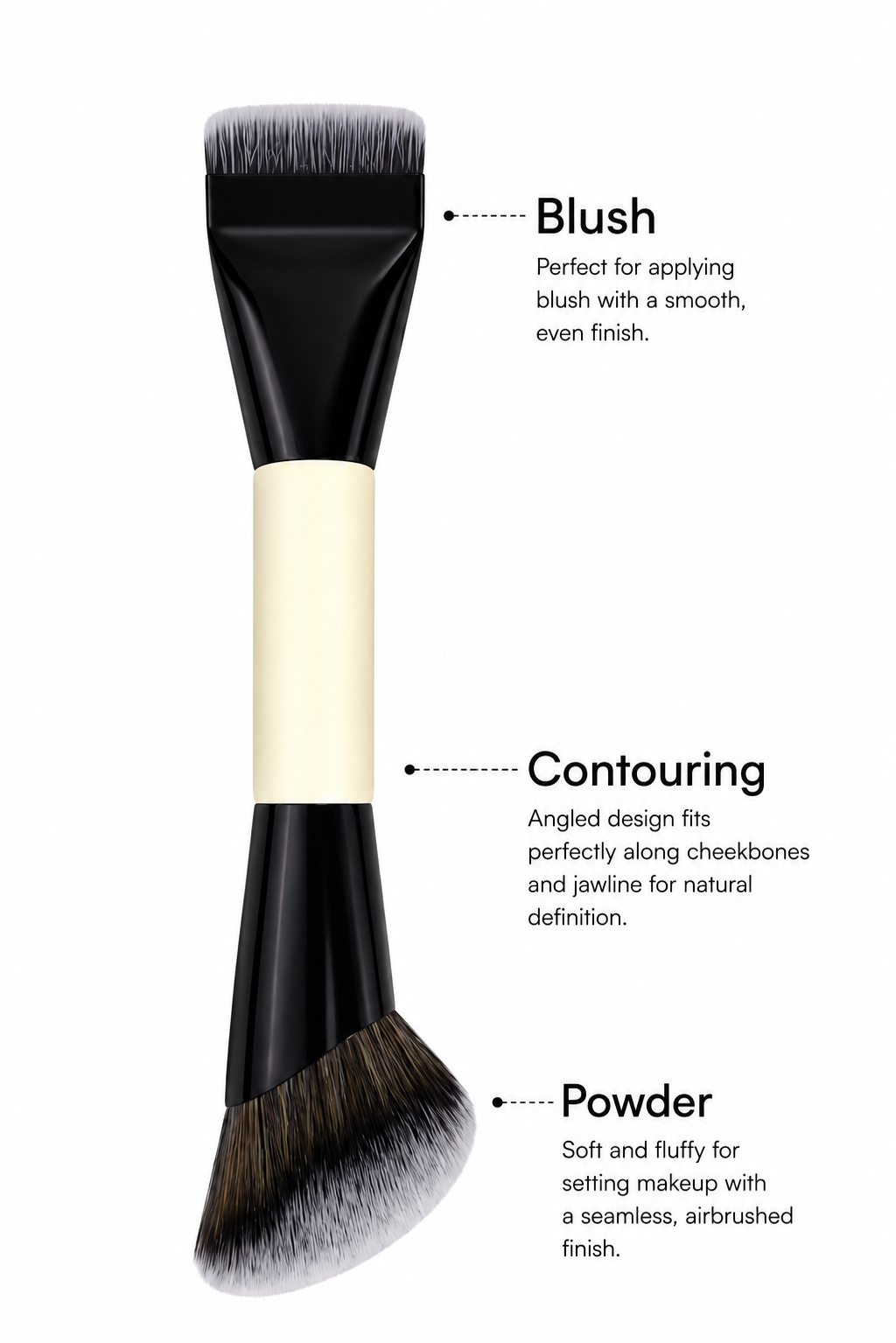 IMG-4074 MAKEUP BRUSH DUO POWDER & BLUSH CONTOURING