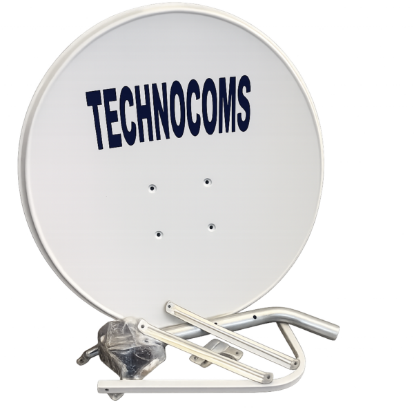 Dish 90 4K Technocoms – 90cm Satellite Dish for High-Definition 4K Reception