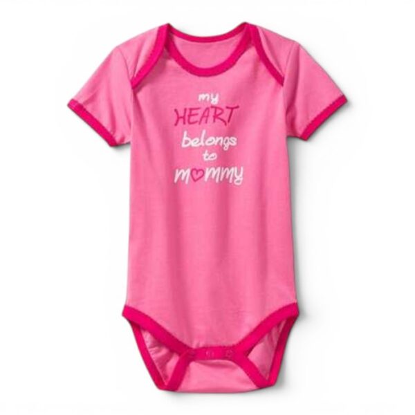 My Heart Belongs to Mommy Baby Bodysuit