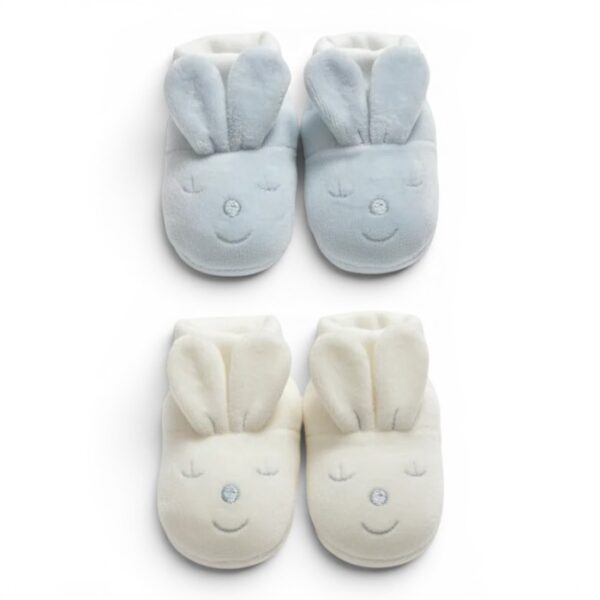 Premaman Bunny Baby Slippers 2 Pack