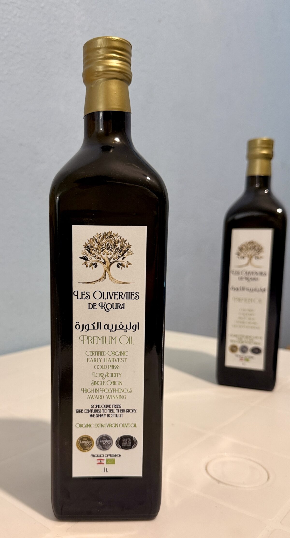 Premium Oil Organic Extra Virgin Olive Oil 1 Liter - Image 