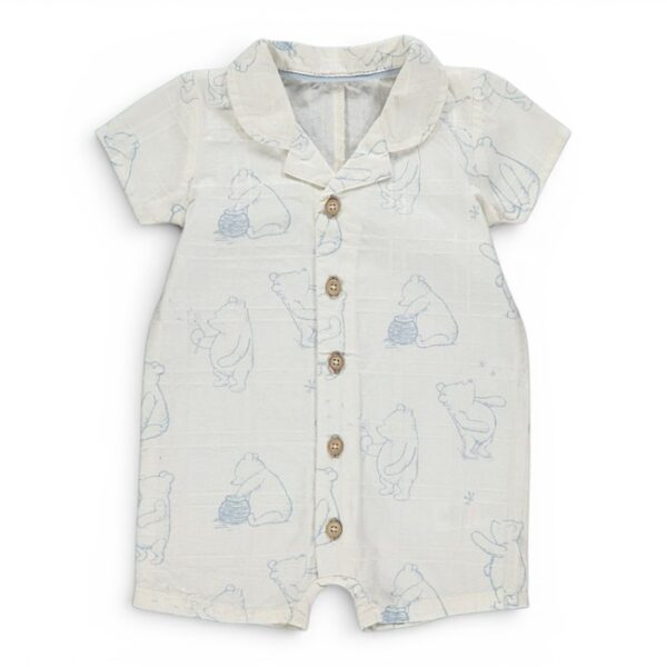 Winnie the Pooh Muslin Baby Romper