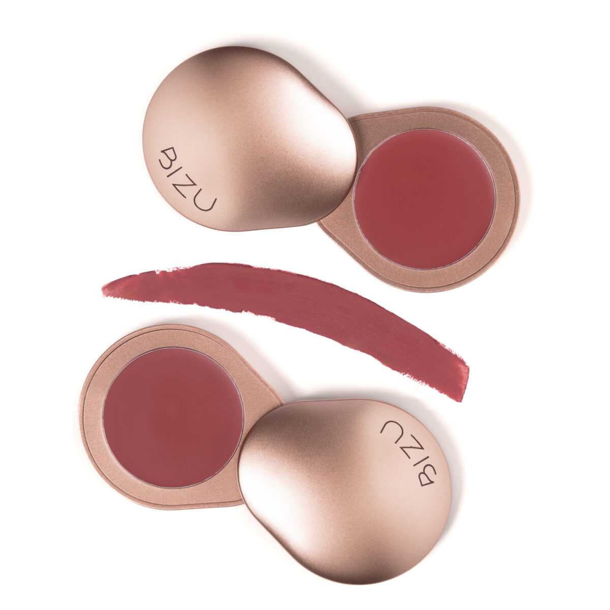 Burgundy Bloom + Cheeky Finish Brush Duo - Image 