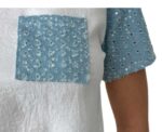 Jeans Detail Tshirt Blue - Image 