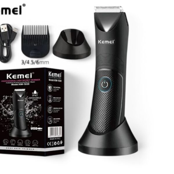 Washable Hair Trimmer IPX7 KM-1838 – Kemei