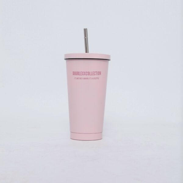 XX Stainless Steel Cup - Baby Pink