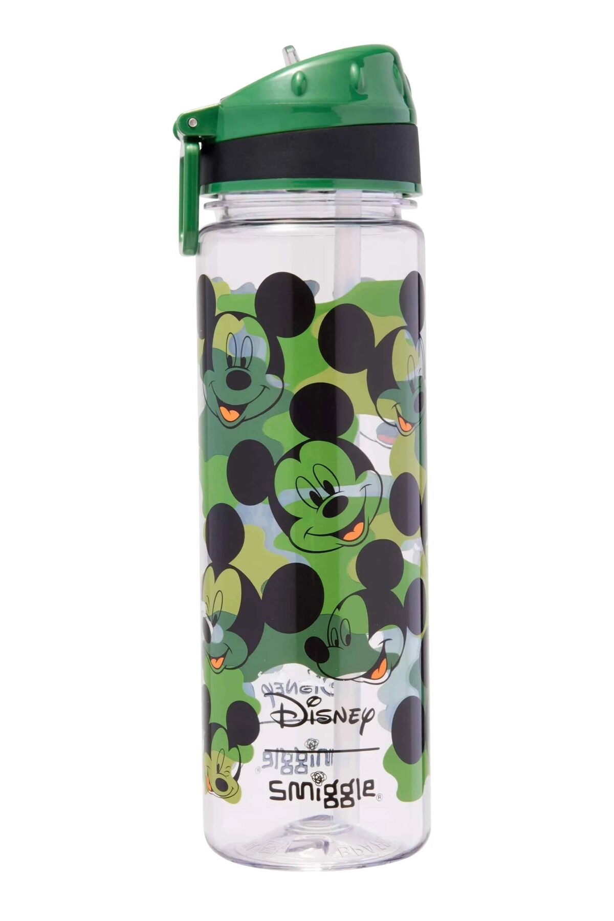 MW25685-1_f98bbfa7-2232-4b3b-8f42-26f7a5752a53 Smiggle Water Bottle - Mickey Army