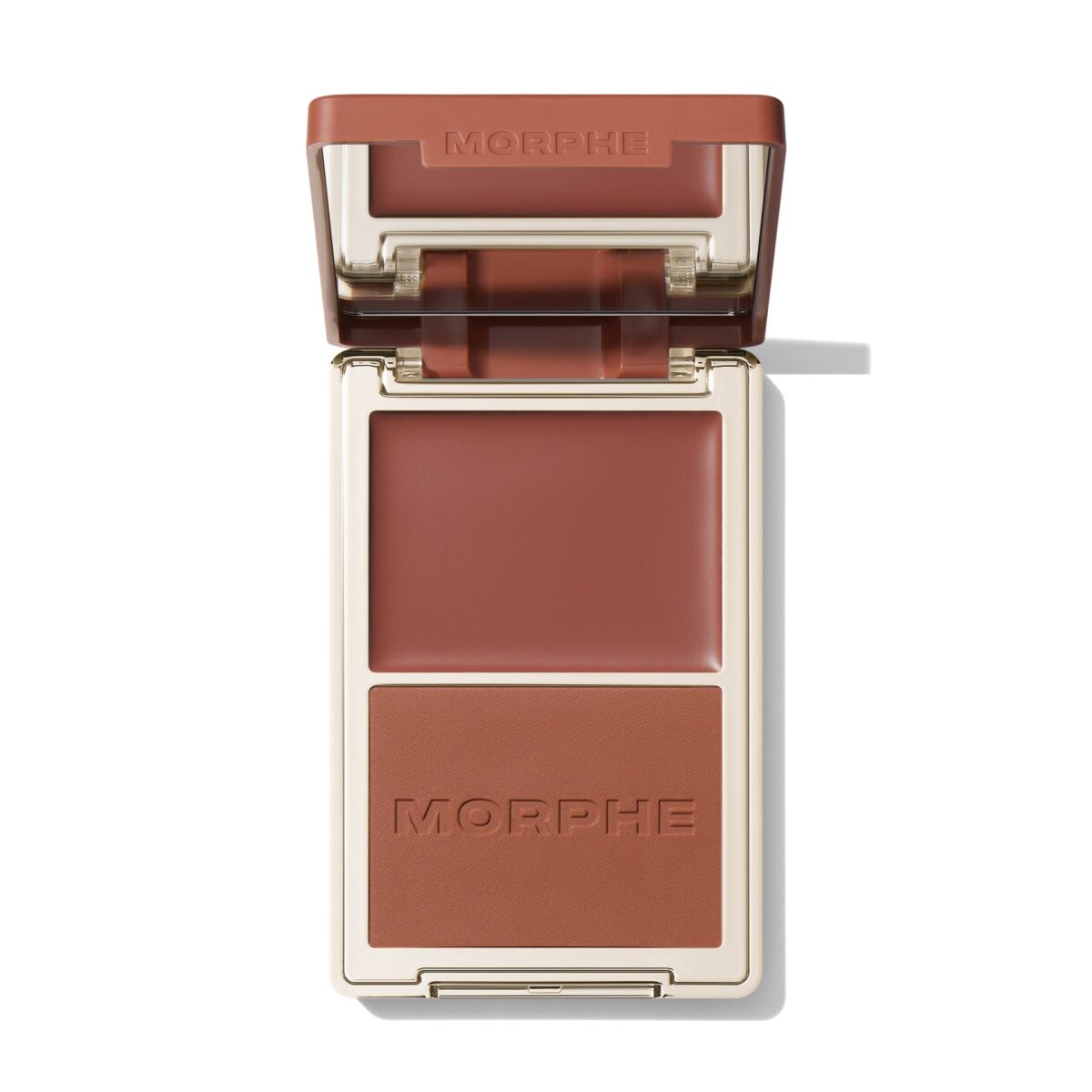 M_CheekThrills_BronzerDuo_Silo_Open_MalibuVilla MORPHE CHEEK THRILLS MULTI FINISH FACE DUO BRONZER (MALIBU VILLA)