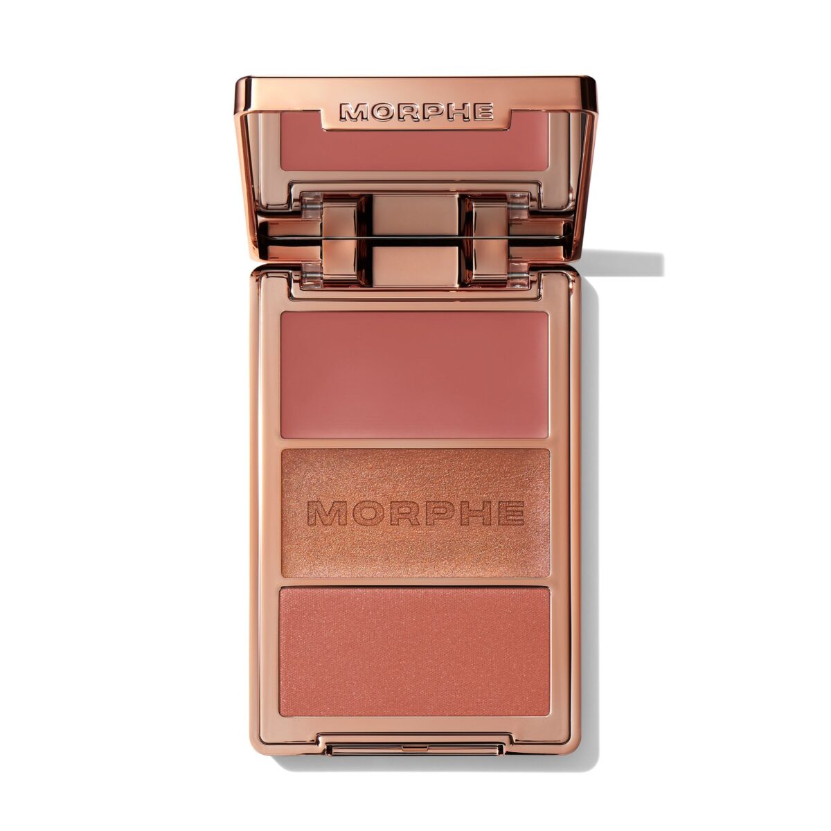 M_TrophyWife_CheekThrills_Silo_Open_YachtDay MORPHE CHEEK THRILLS MULTI FINISH FACE TRIO BRONZER (YACHT DAY)