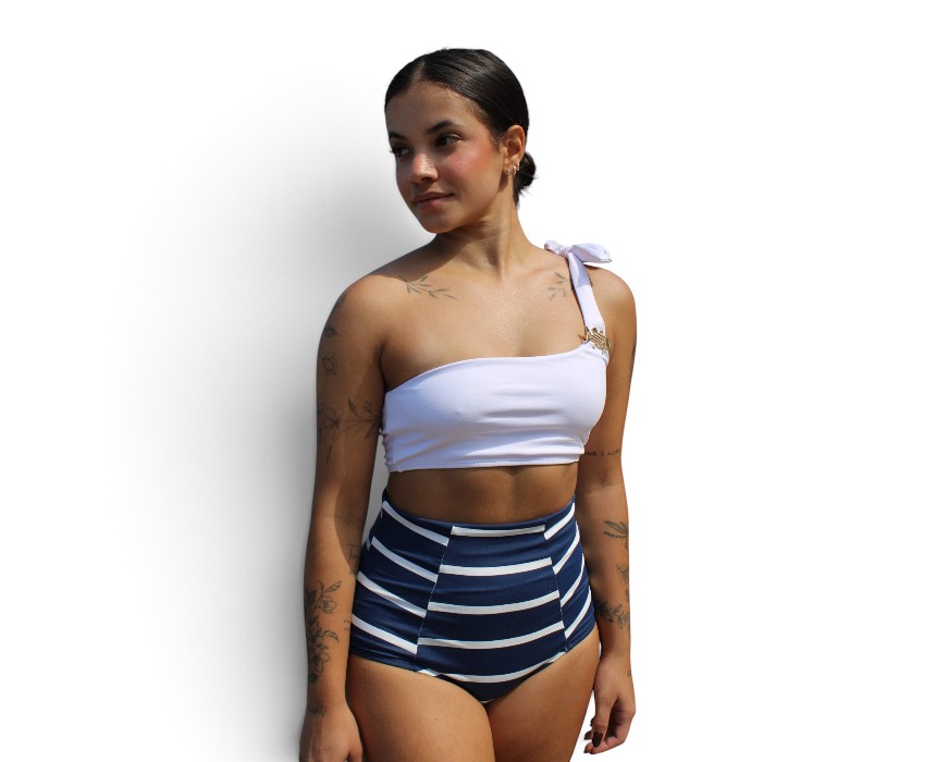 Marine-theme-1.jpg Marine Theme Family Bikini, Navy White - Image 1