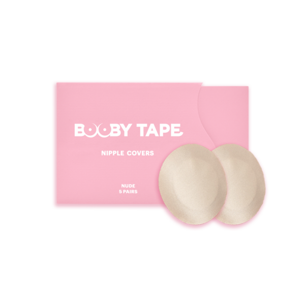 BOOBY TAPE NIPPLE COVERS STICKERS (5 PAIRS)