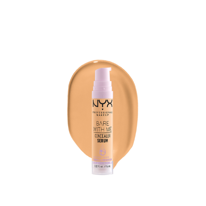 NYXProfessionalMakeupBarewithMeConcealerSerum_HydratingNaturalMediumCoverageConcealerForFace_Body_Upto24HrHydrationForSkingolden_2 NYX PROFESSIONAL MAKEUP BARE WITH ME CONCEALER (5-MEDIUM)