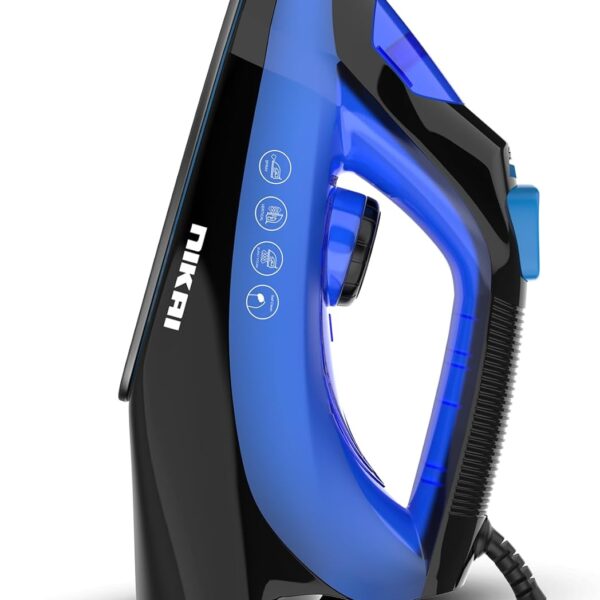 Nikai Steam Iron with Non-Stick Soleplate, 1600W
