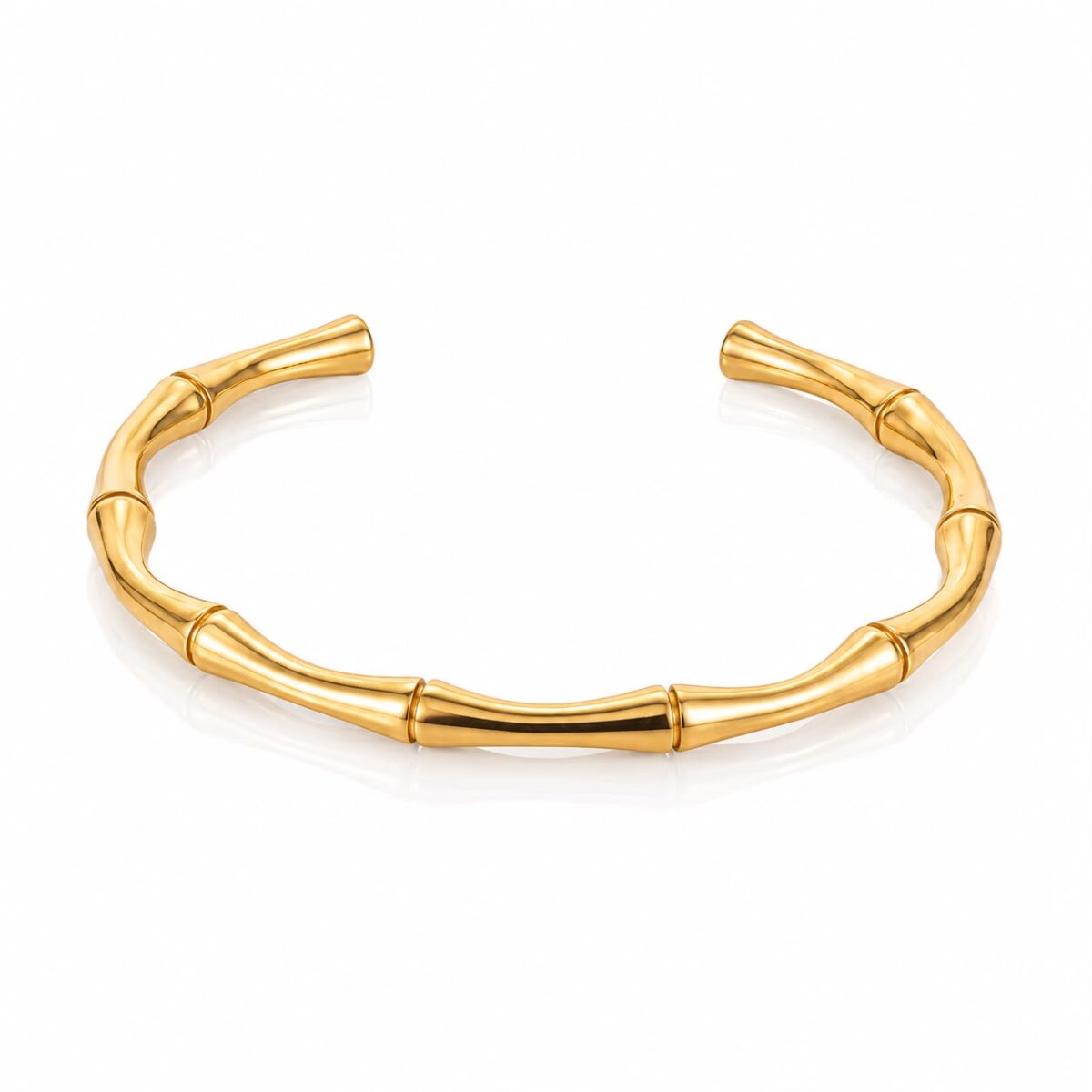 Rigid Vintage Golden Bangle