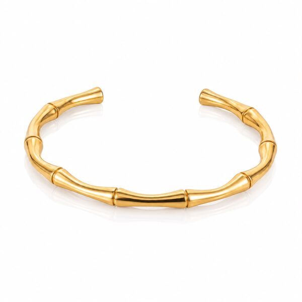 Rigid Vintage Golden Bangle