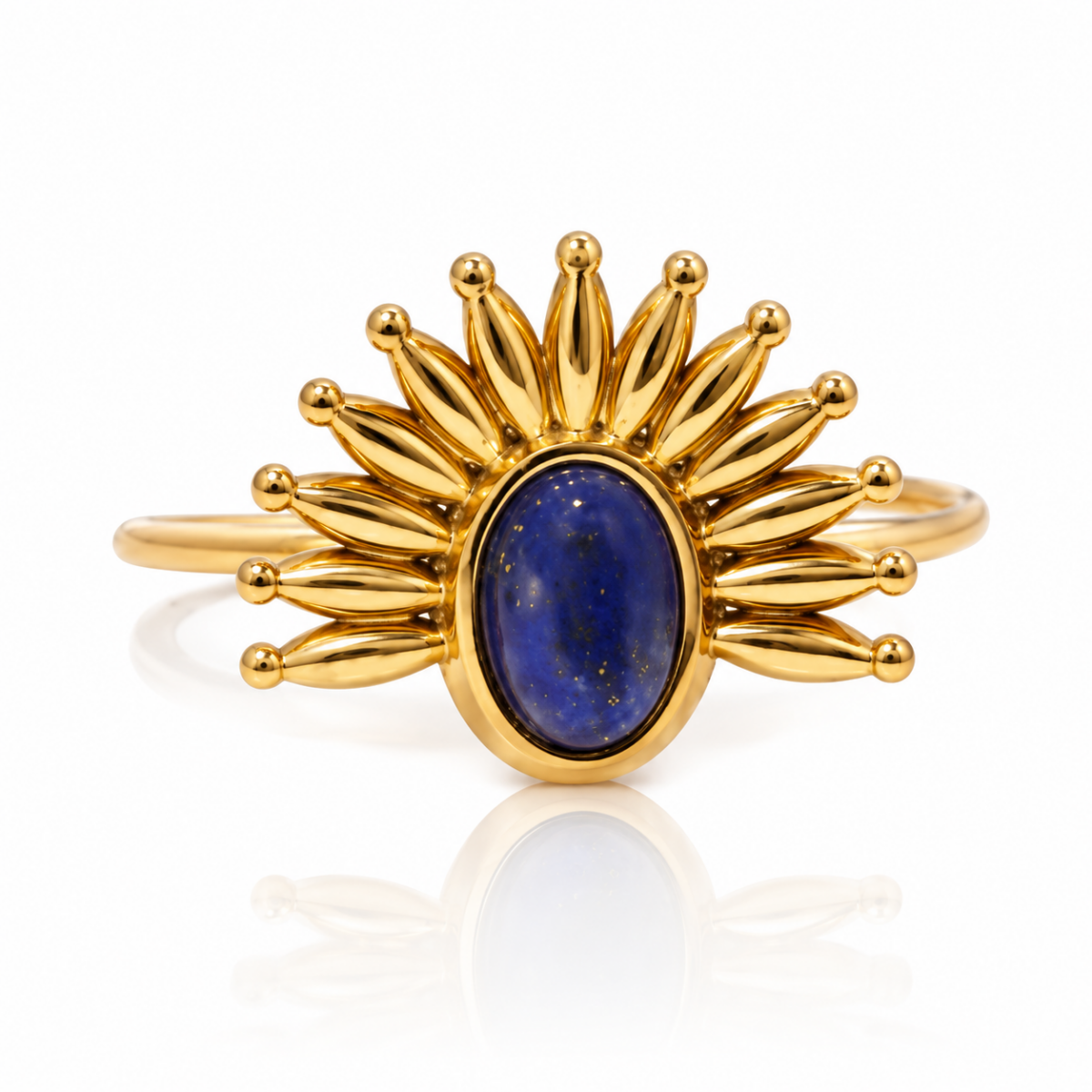 Queen of the Night Adjustable Ring