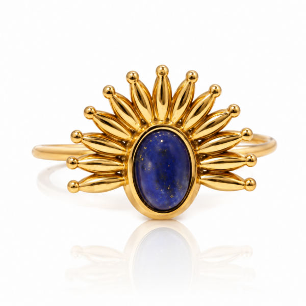Queen of the Night Adjustable Ring